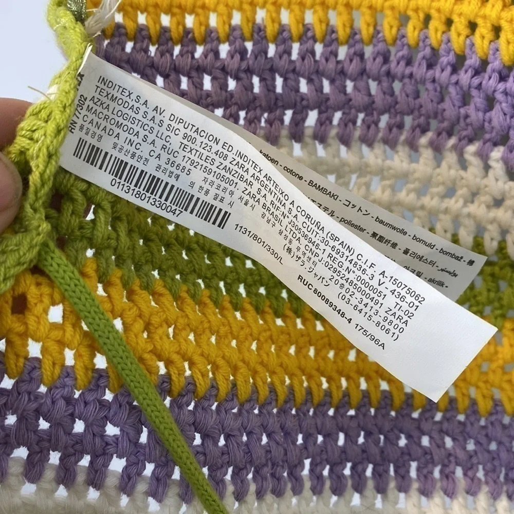 Zara • crochet cropped top - Picture 10 of 10